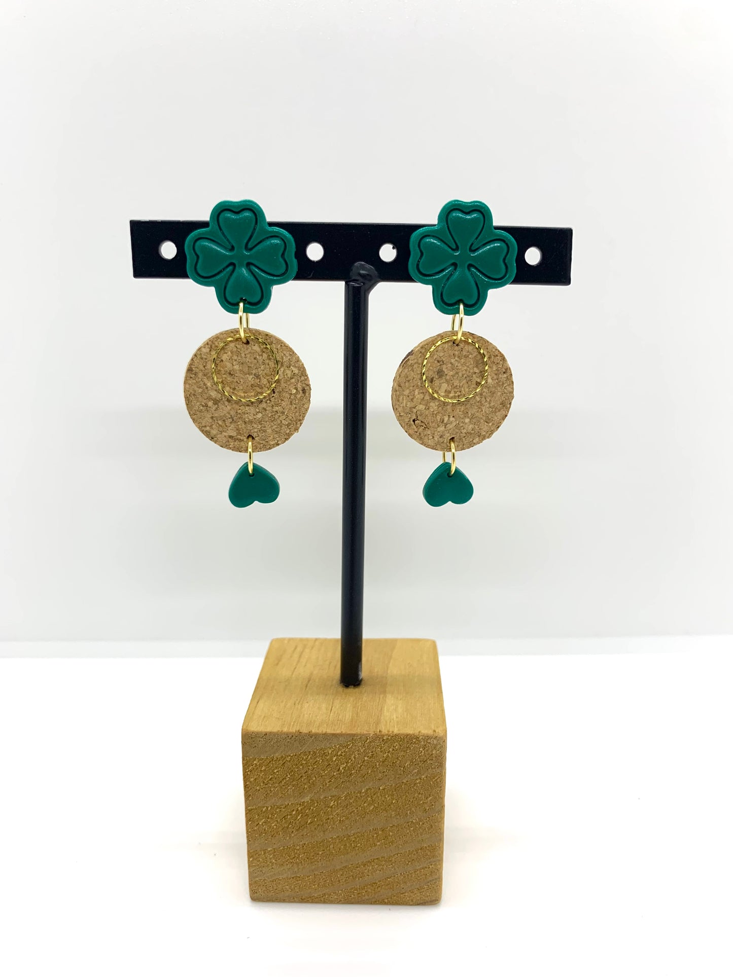 Boucles d’oreilles « Trèfle »