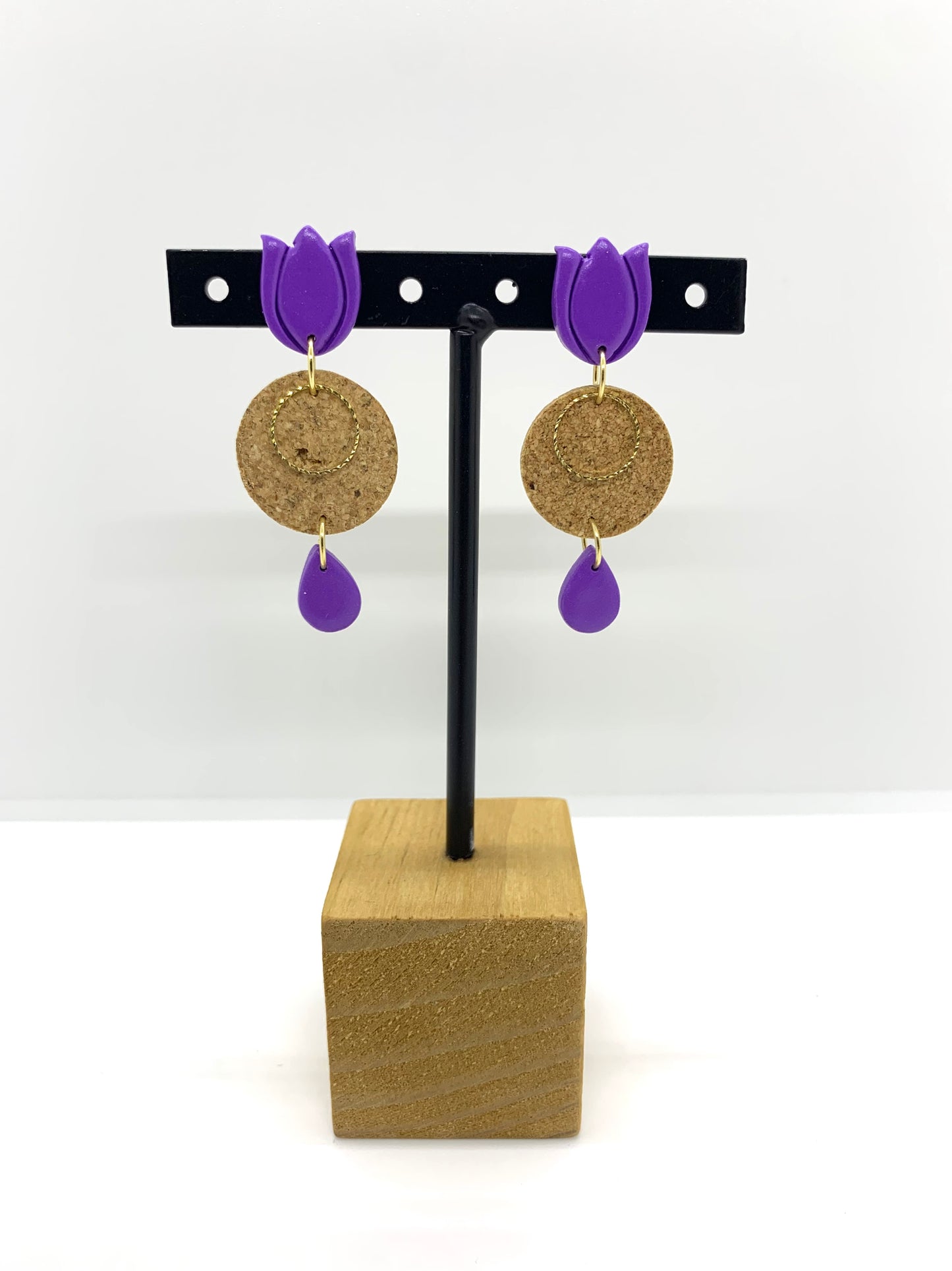 Boucles d’oreilles « Tulipe »