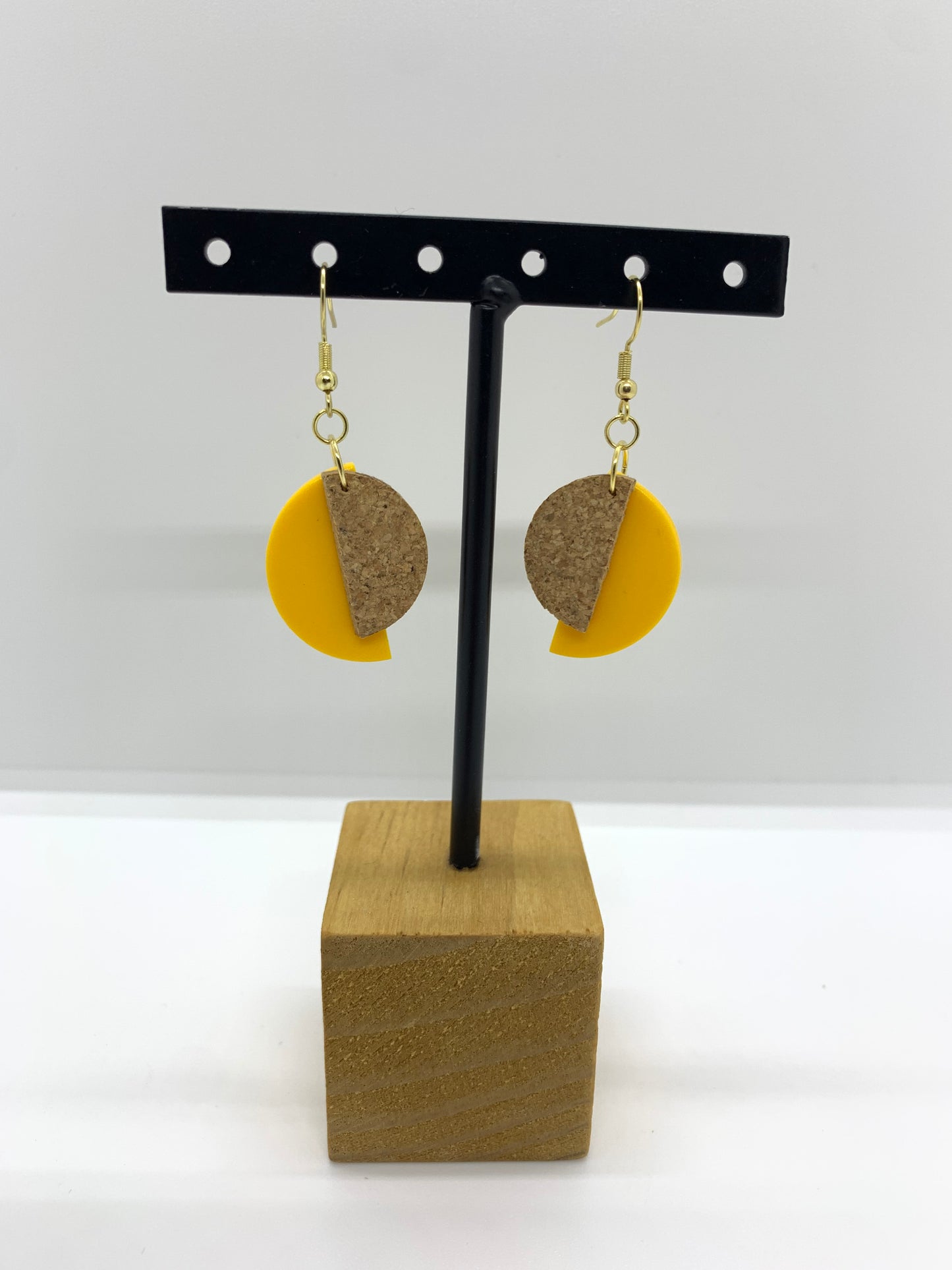 Boucles d’oreilles pendantes « Luna »