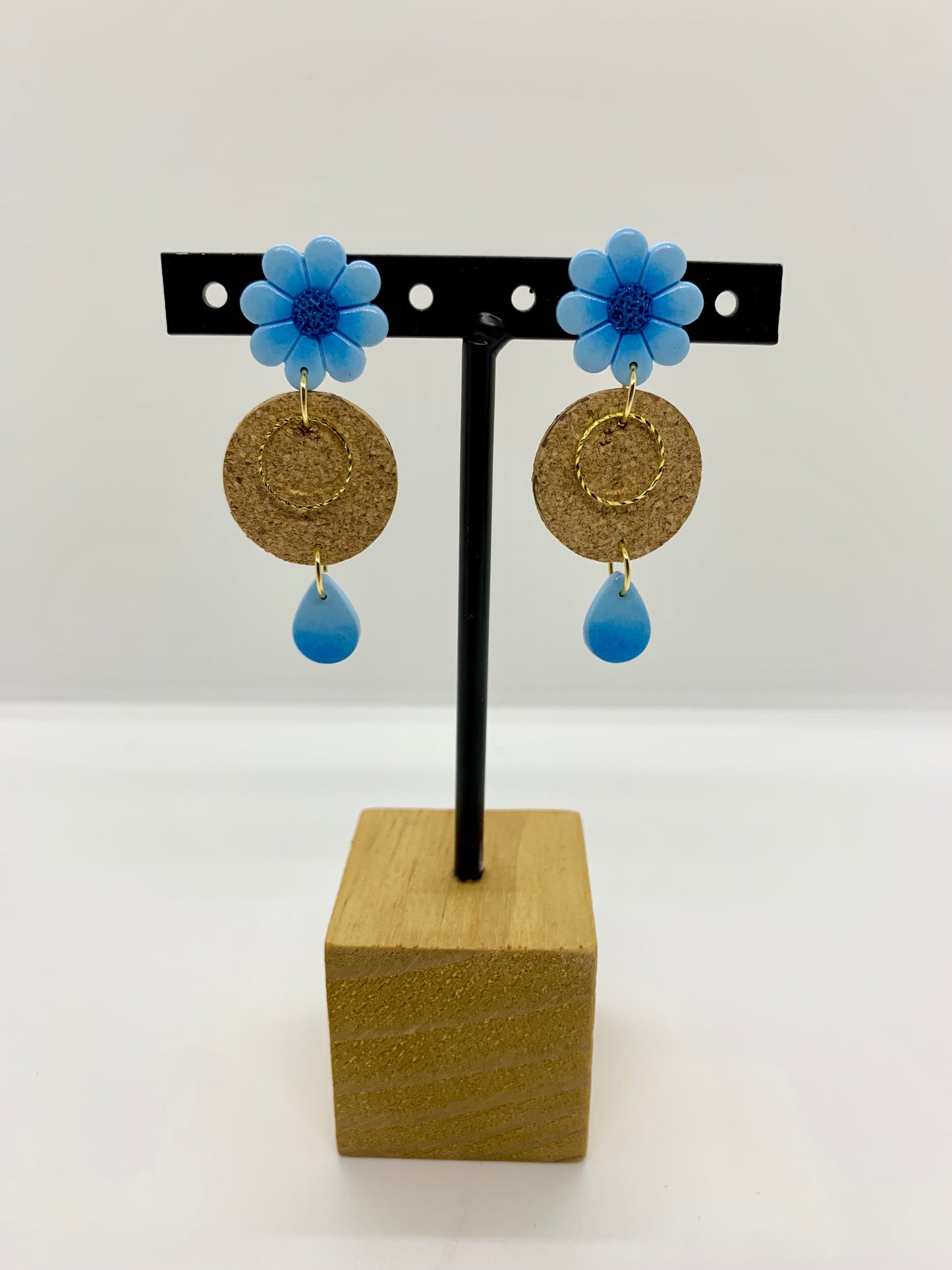Boucles d’oreilles doubles « Marguerite »