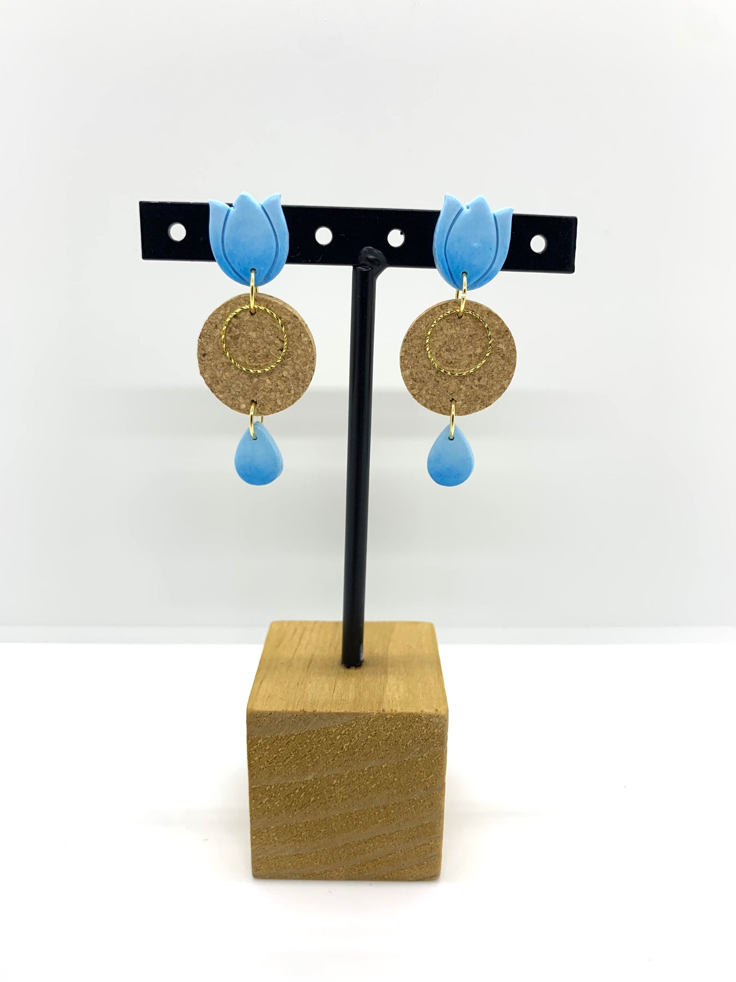 Boucles d’oreilles « Tulipe »
