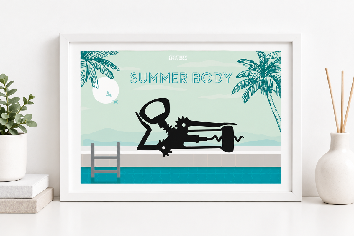 Affiche A4 « Summer Body »