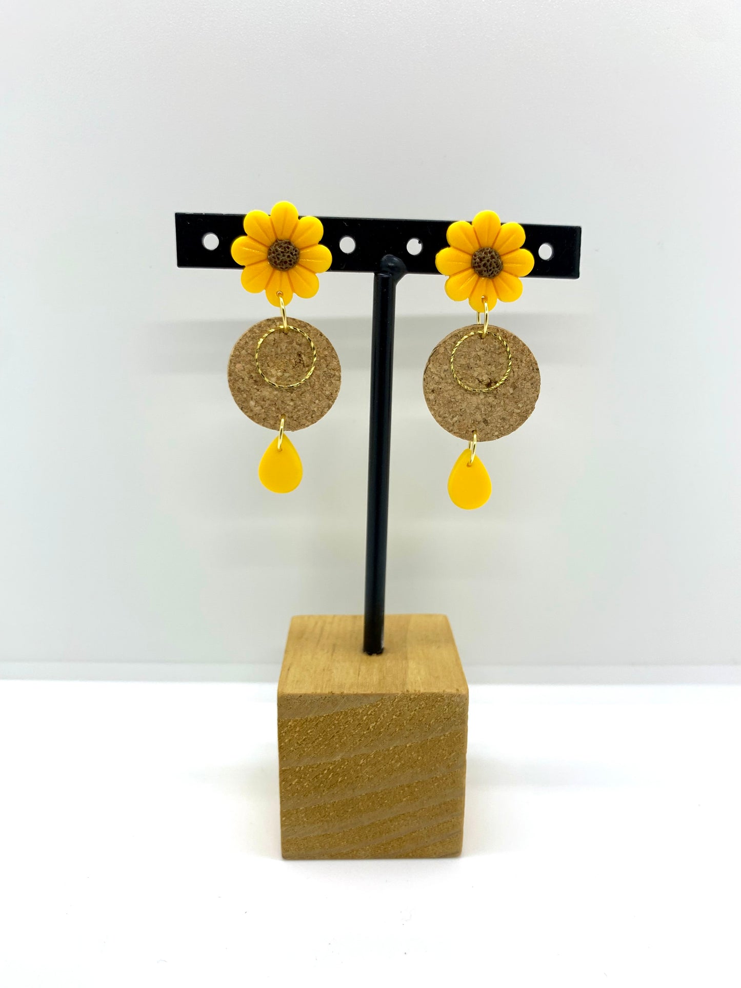 Boucles d’oreilles doubles « Marguerite »