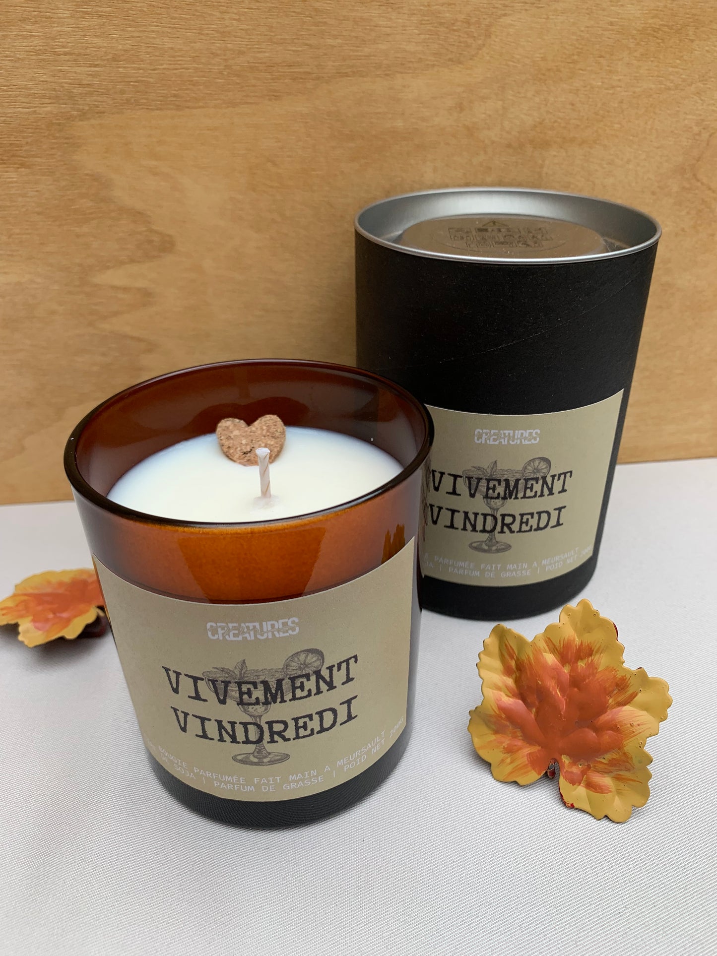 Bougie parfumée « Vivement Vindredi »