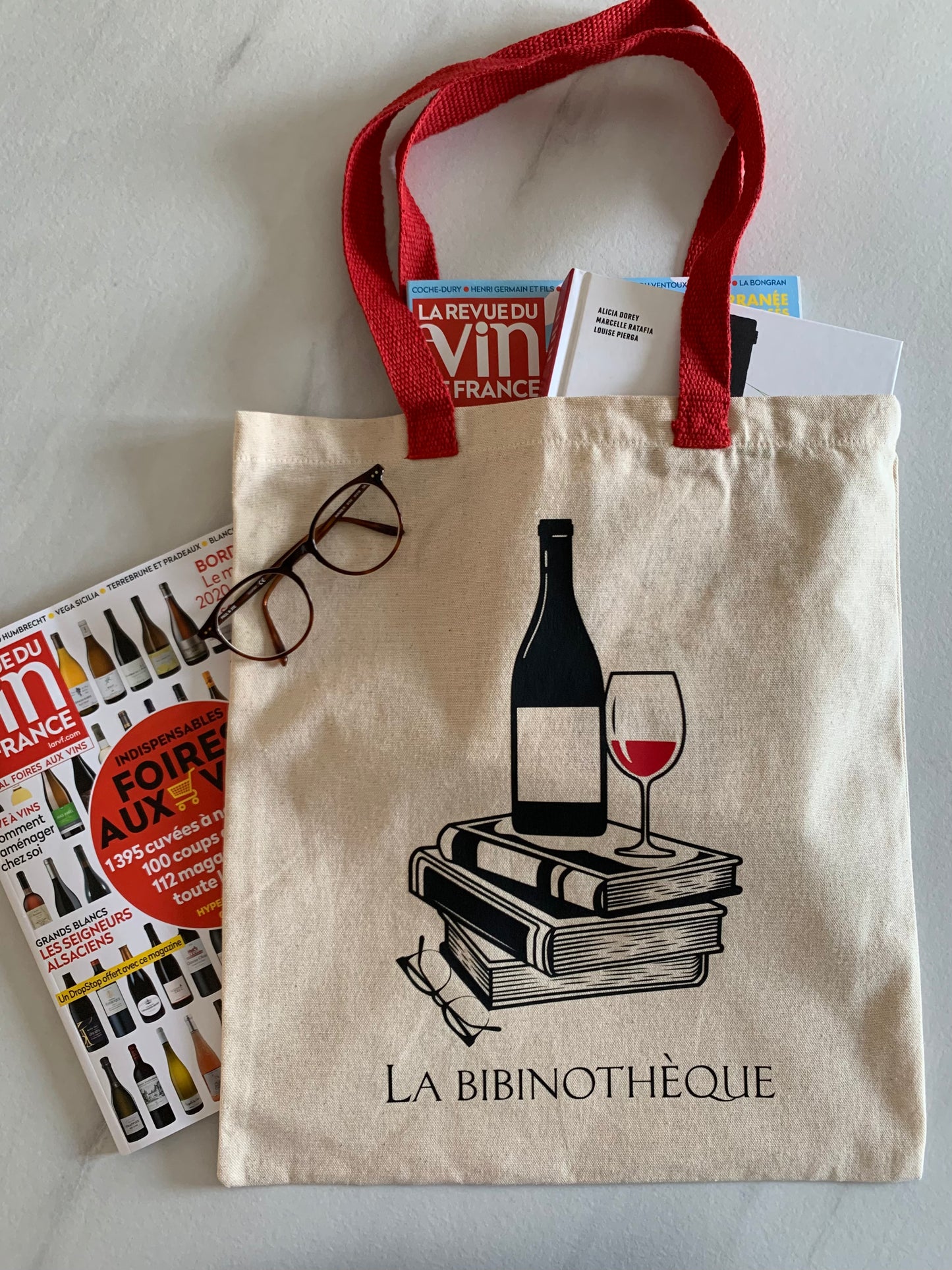 Tote bag « bibinothèque »