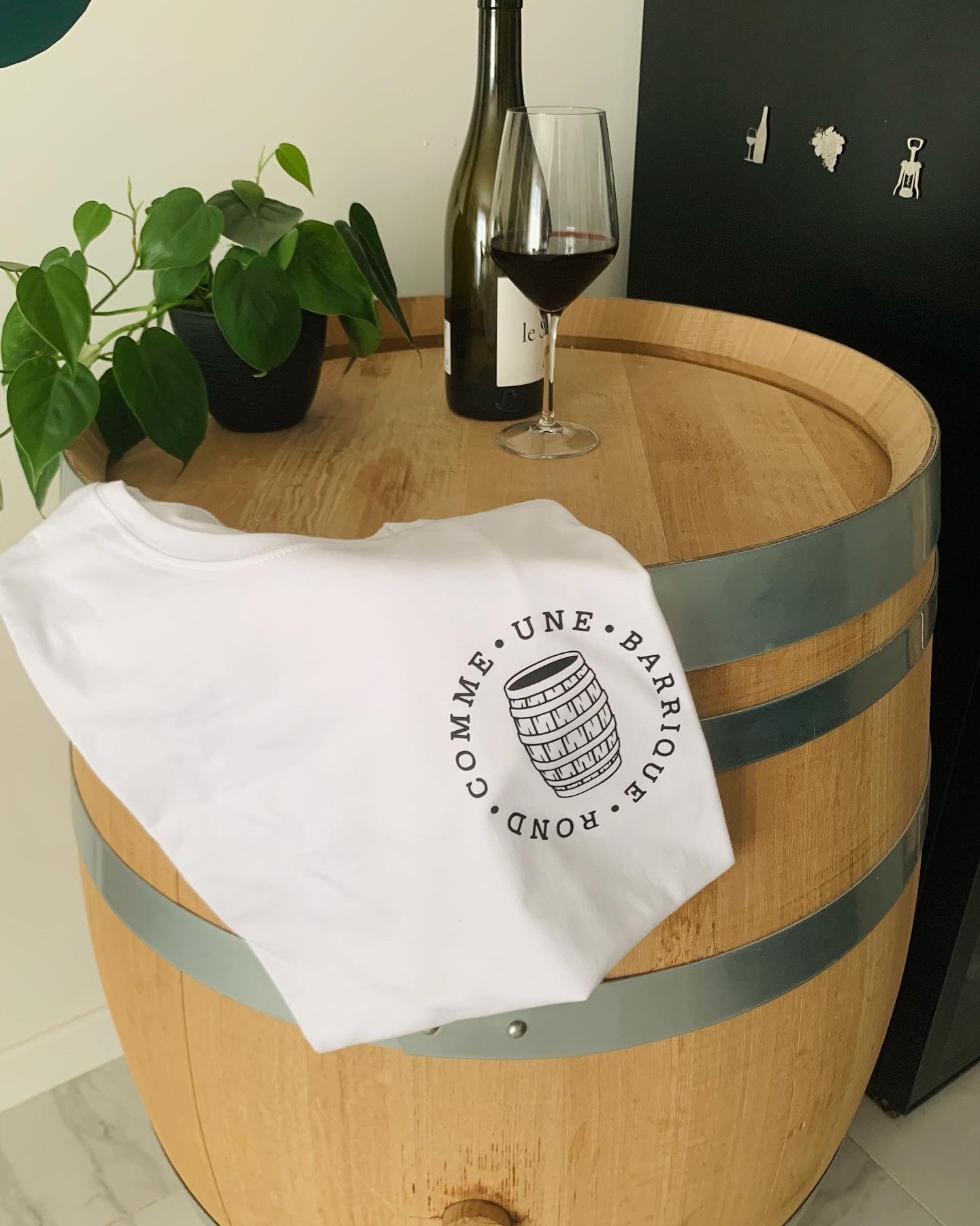 T-shirt homme « Rond comme une barrique »