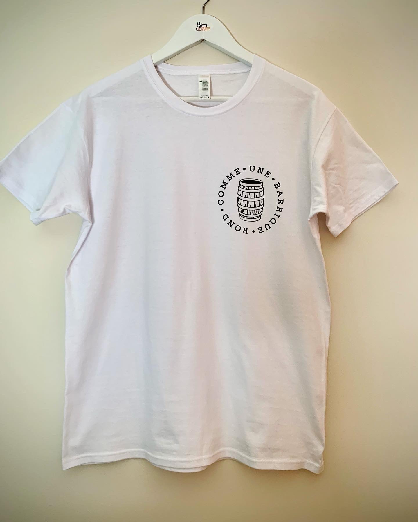 T-shirt homme « Rond comme une barrique »