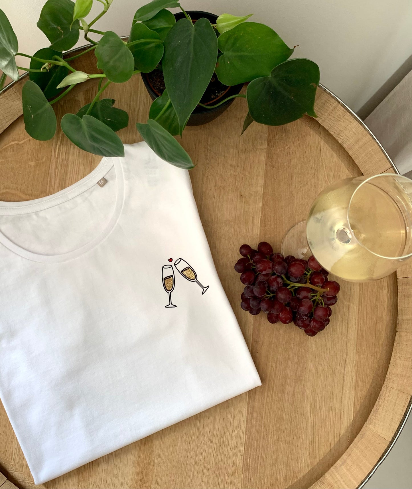 T-shirt femme « Coupe de champagne »
