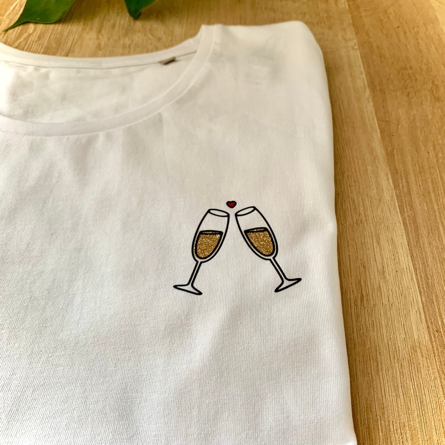 T-shirt femme « Coupe de champagne »