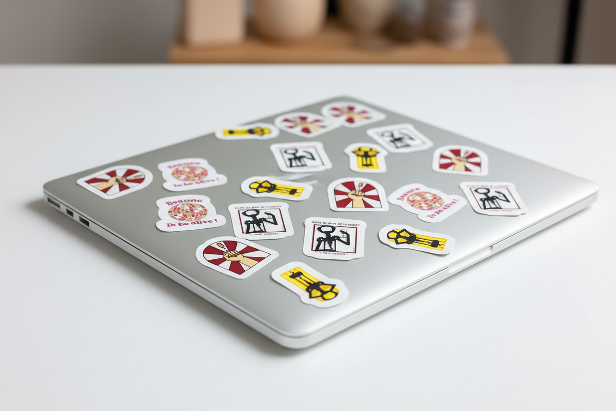 Sticker en vinyle « Beaune to be alive »