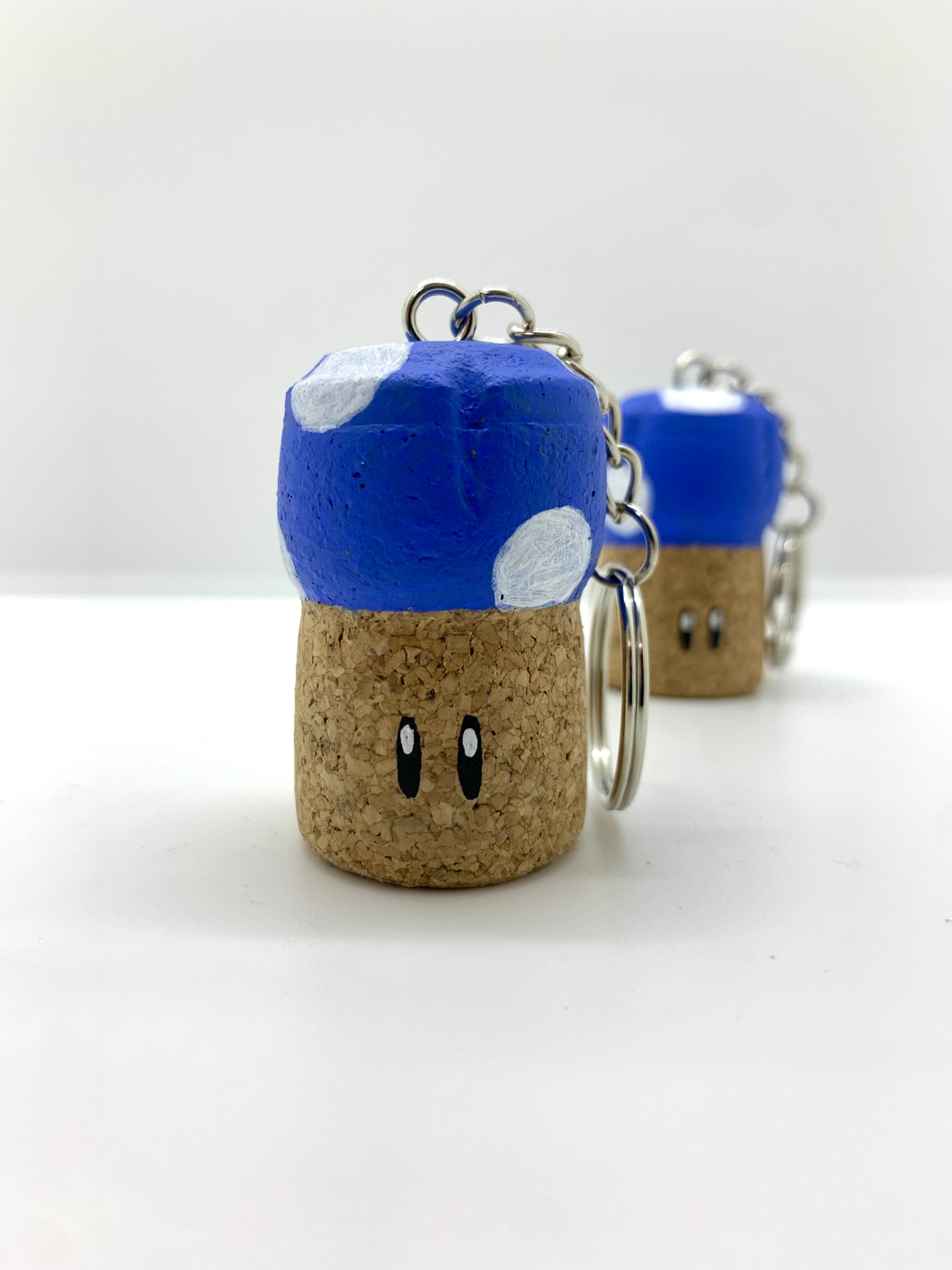 Porte-clés Toad Bleu