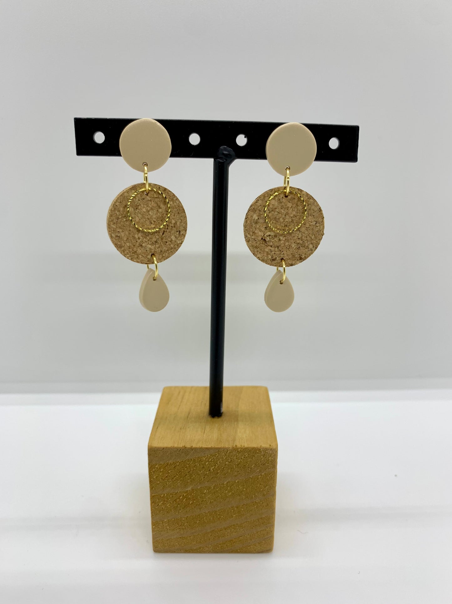 Boucles d’oreilles doubles « Rond »