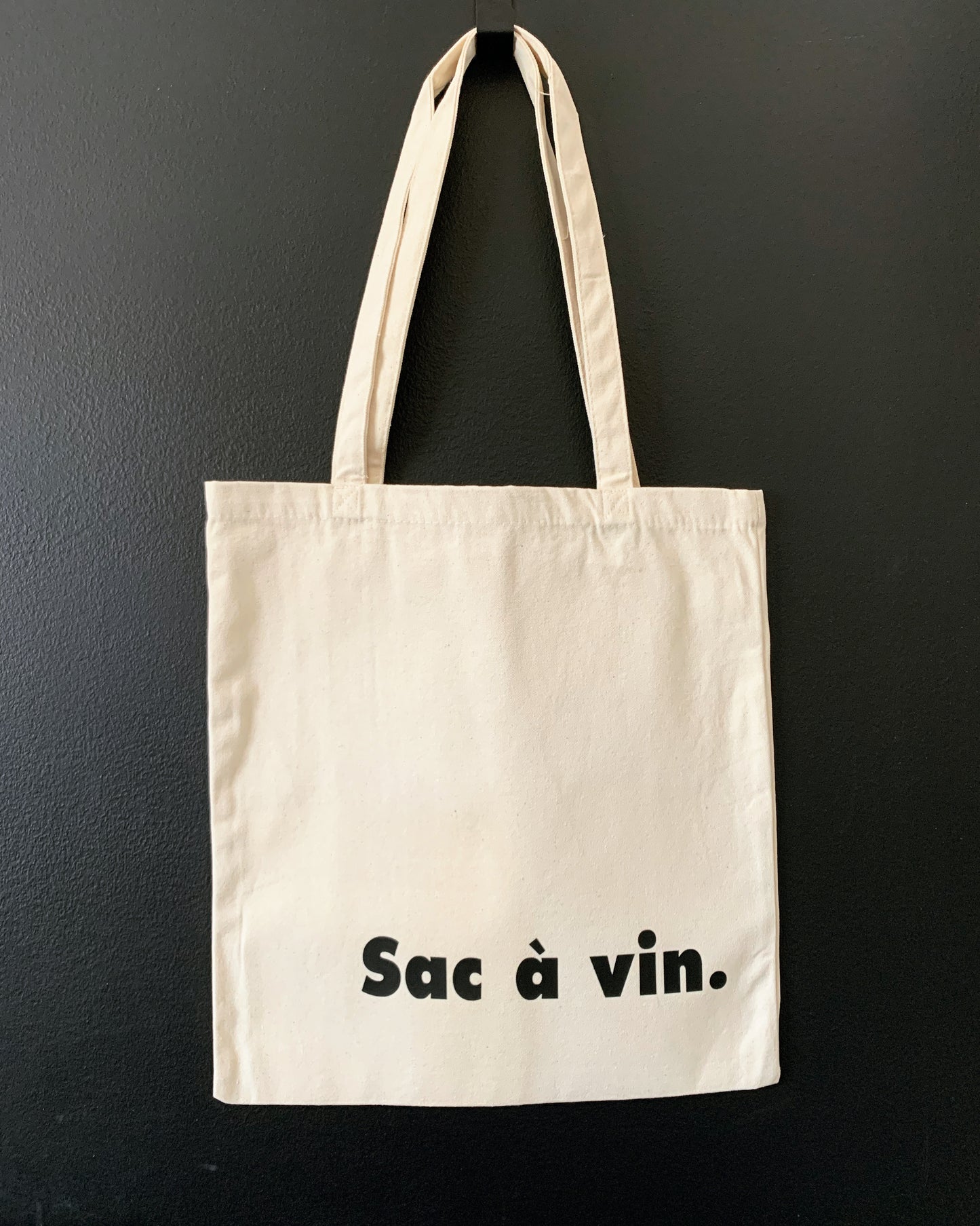 Tote bag « Sac à vin »