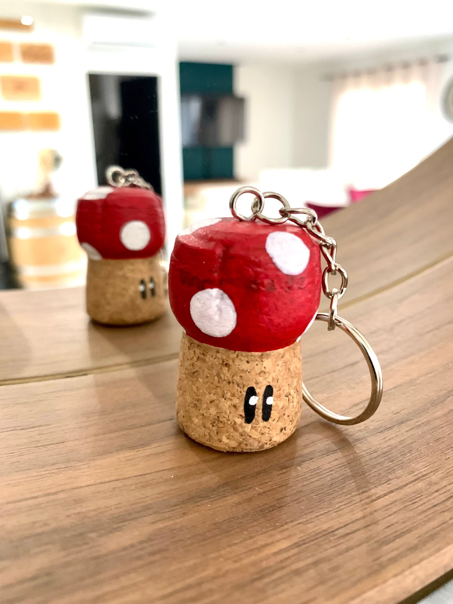 Porte-clés Toad rouge