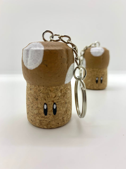 Porte-clés Toad marron