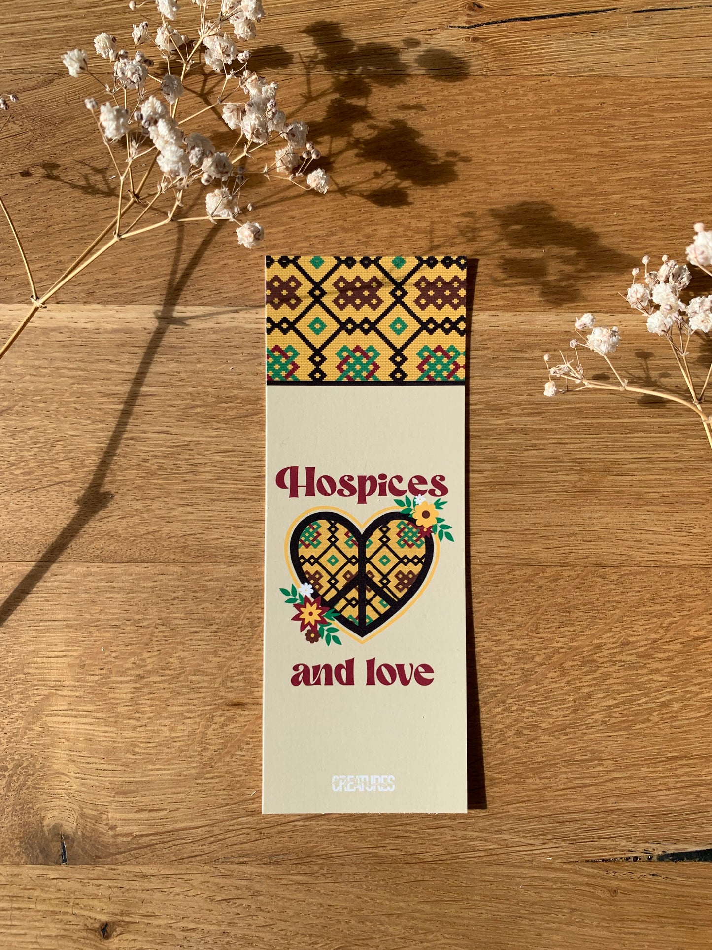 Marque-pages « Hospices and love »