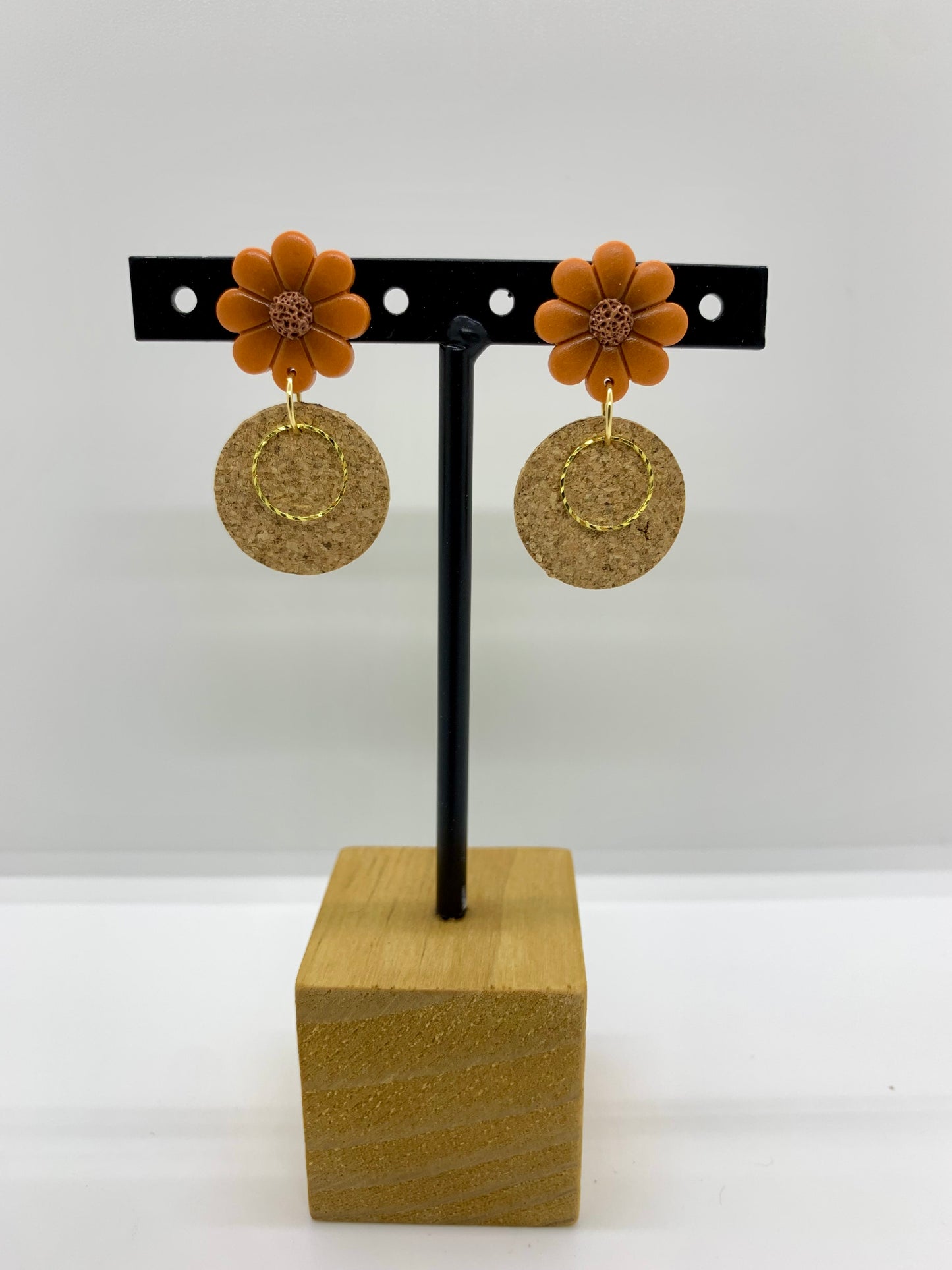 Boucles d’oreilles simple « Marguerite »