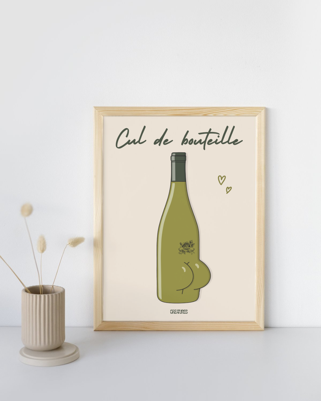 Représentation graphique d’un cul de bouteille