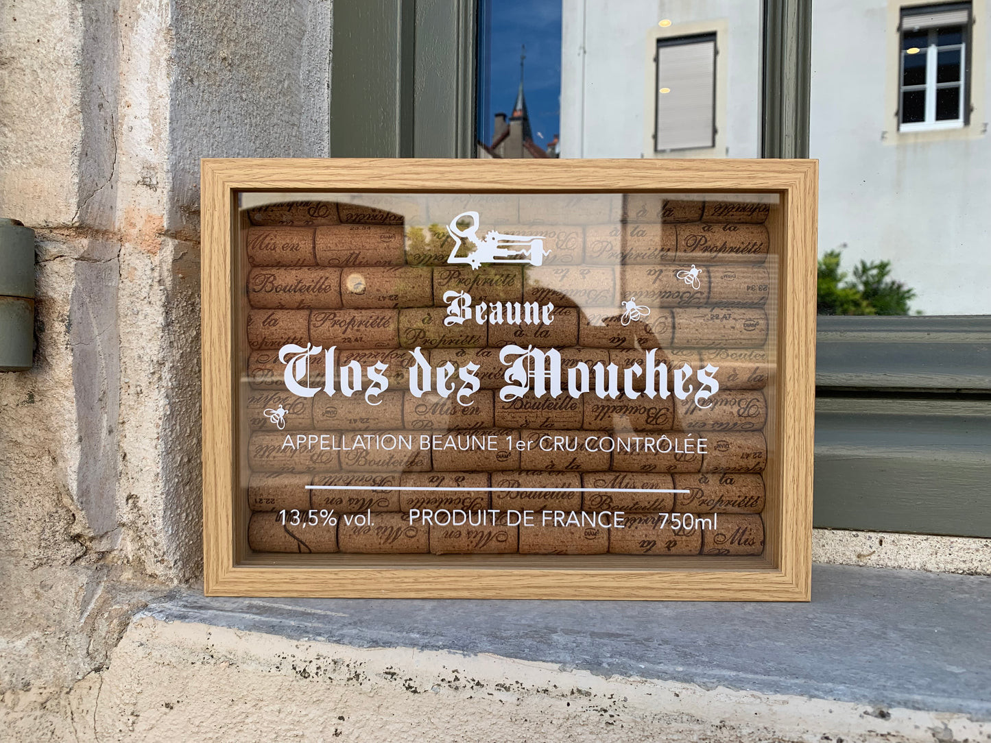 Cadre vitrine « Clos des mouches »