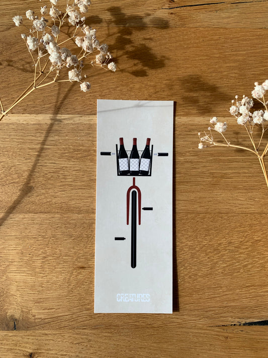 Marque-pages « Route des vins à vélo »