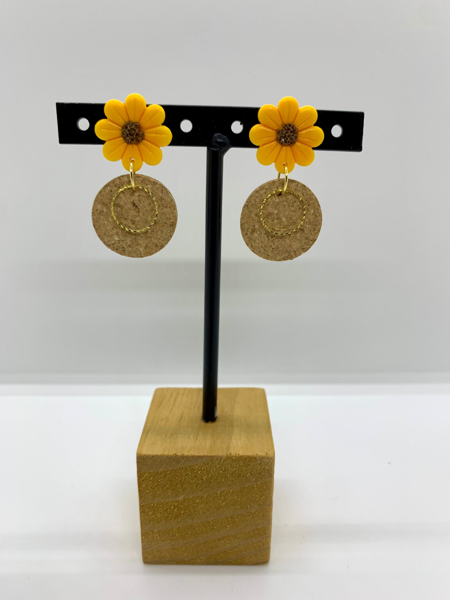 Boucles d’oreilles simple « Marguerite »