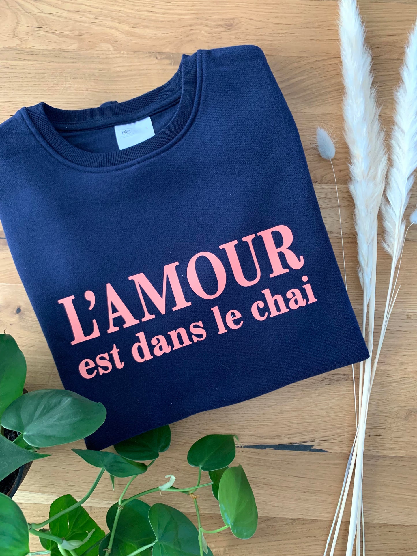 Sweat-shirt femme « L’amour est dans le chai »