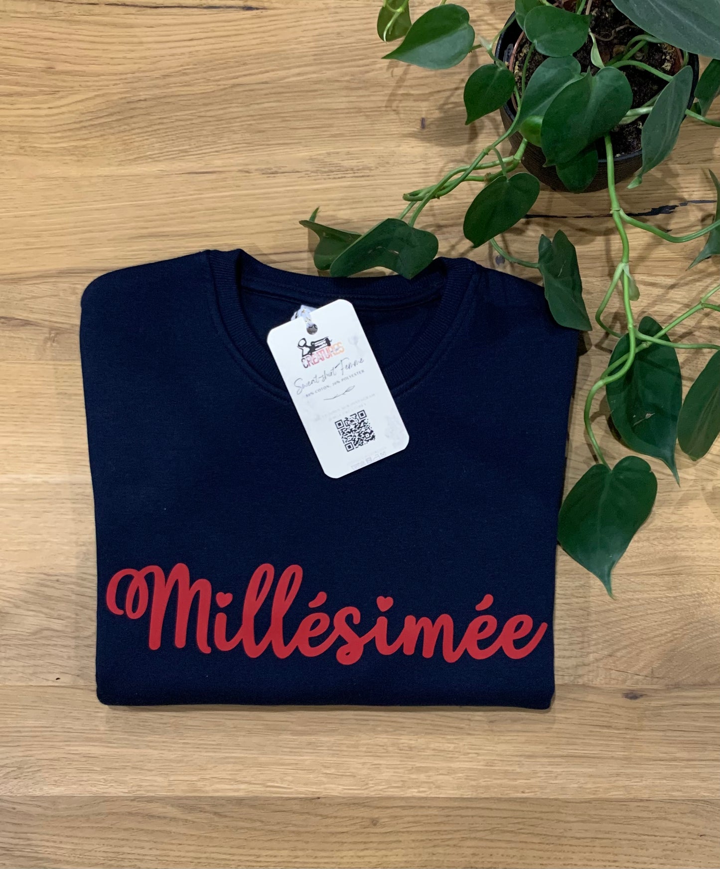 Sweat-shirt femme « Millésimée »