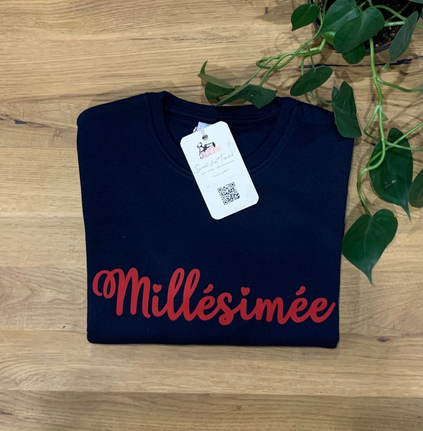 Sweat-shirt femme « Millésimée »