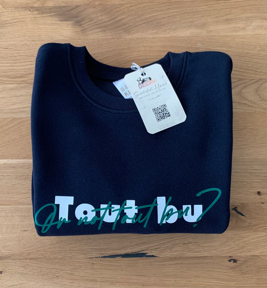 Sweat-shirt homme « Tout bu or not tout bu ?»